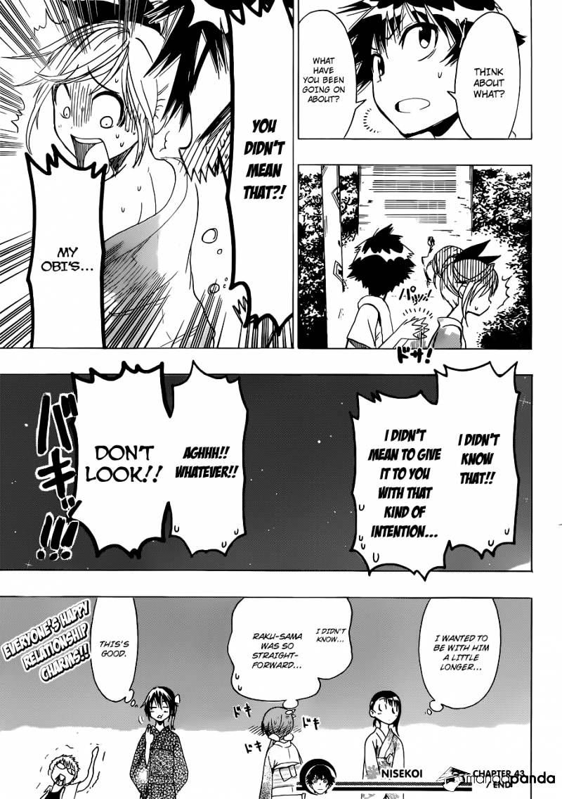 Read Nisekoi EN Manga Online