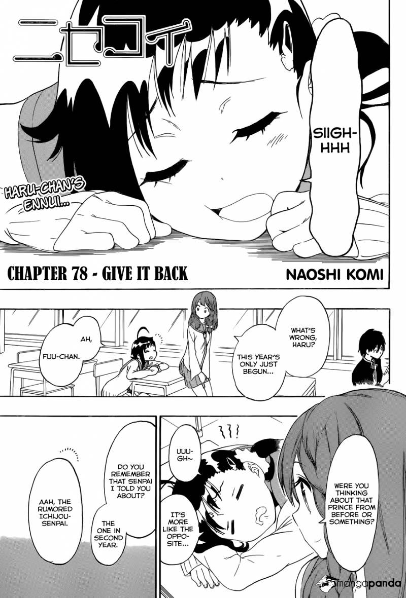 Read Nisekoi EN Manga Online