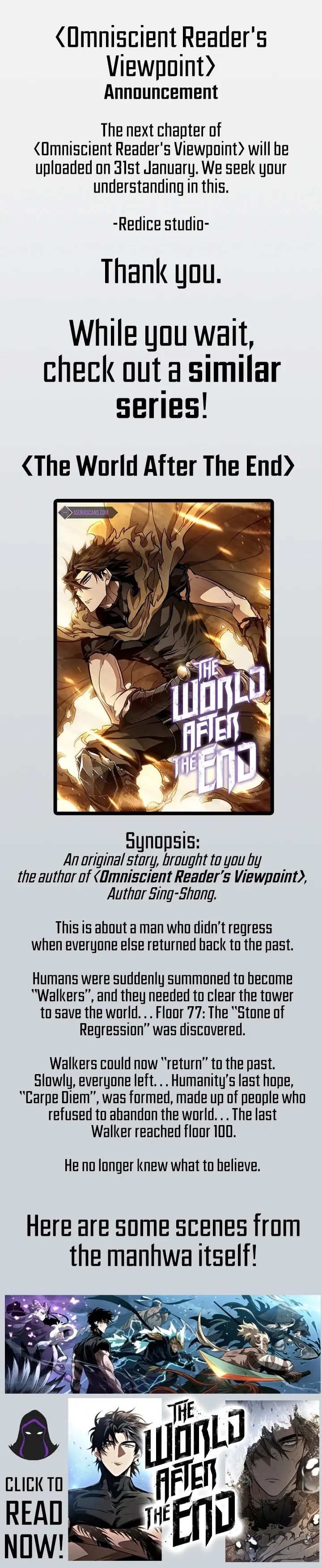 Read Omniscient Reader EN Manga Online
