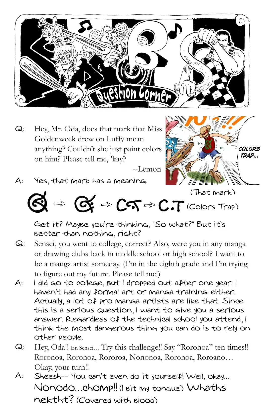 Read One Piece (Color) EN Manga Online