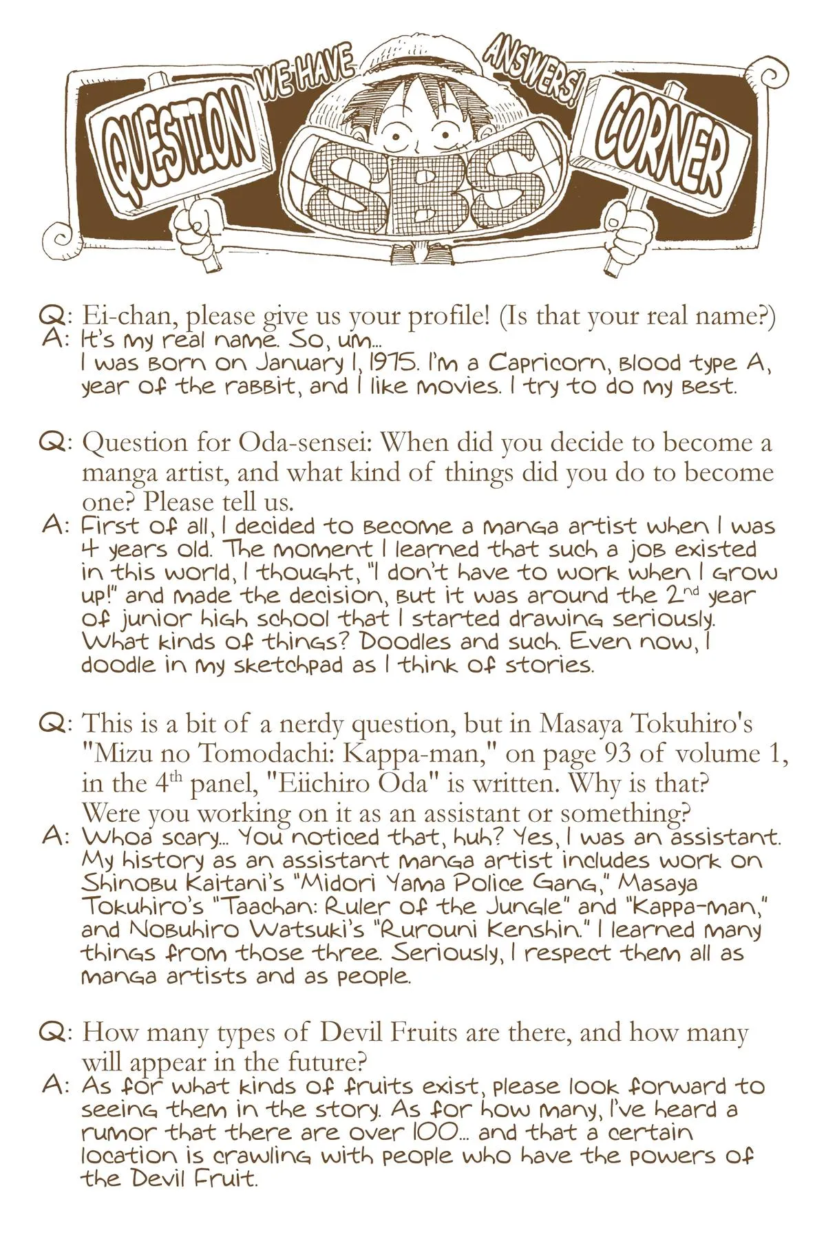 Read One Piece (Color) EN Manga Online