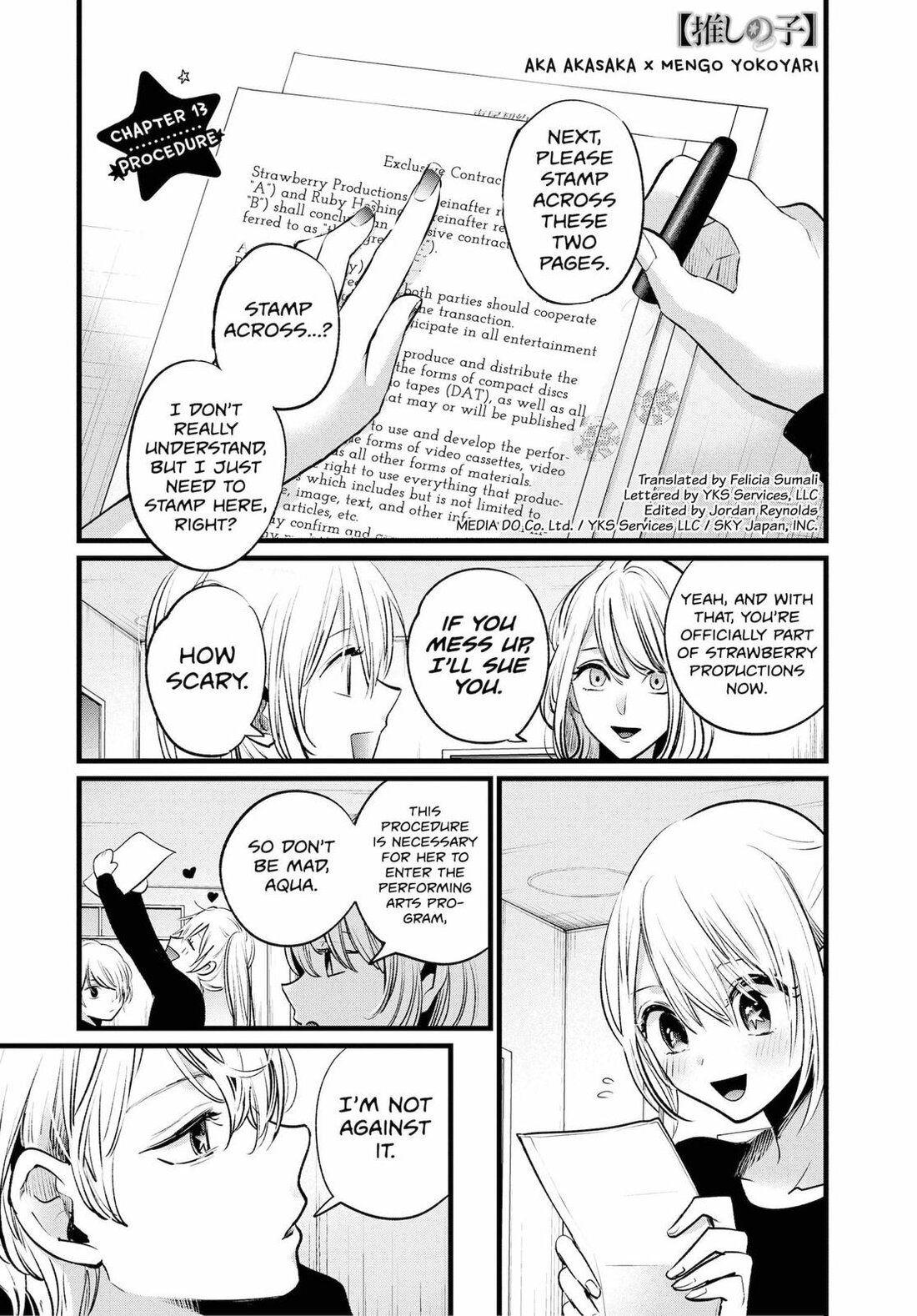 Read Oshi no Ko EN Manga Online