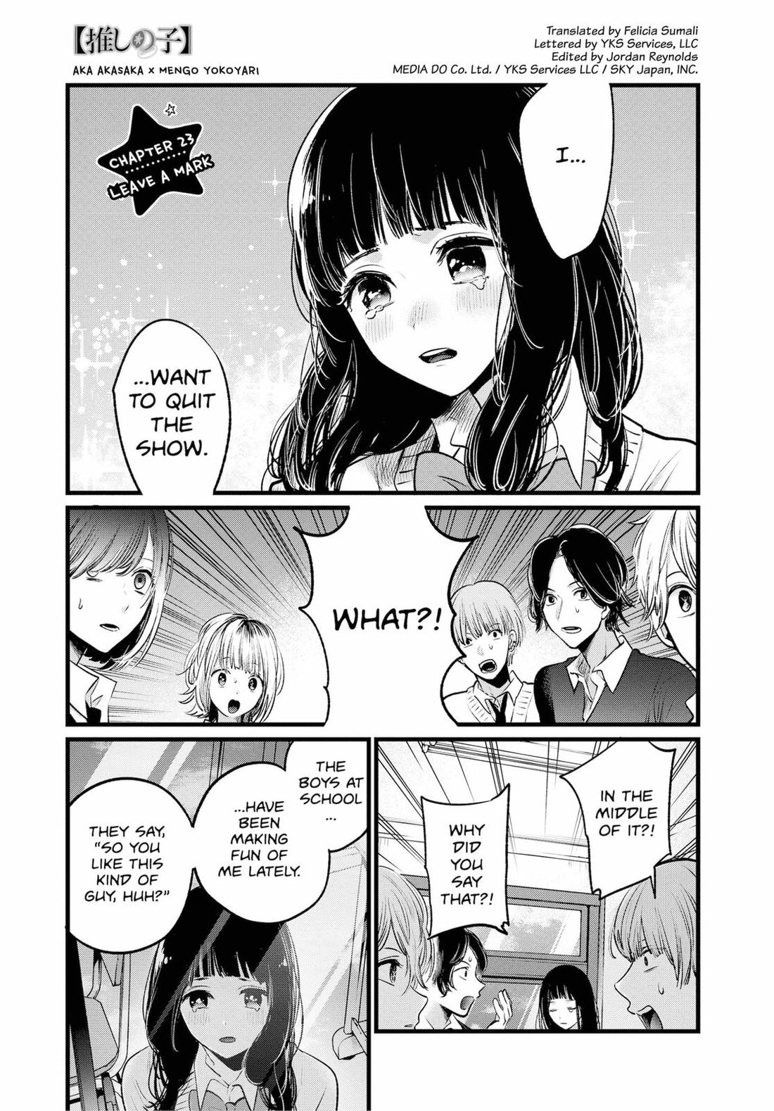 Read Oshi no Ko EN Manga Online