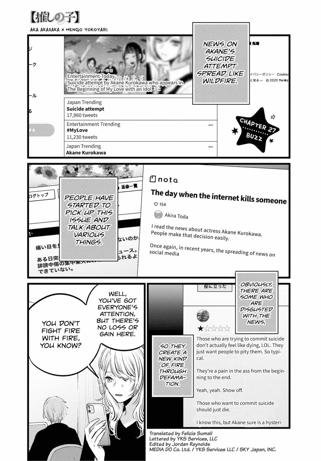 Read Oshi no Ko EN Manga Online