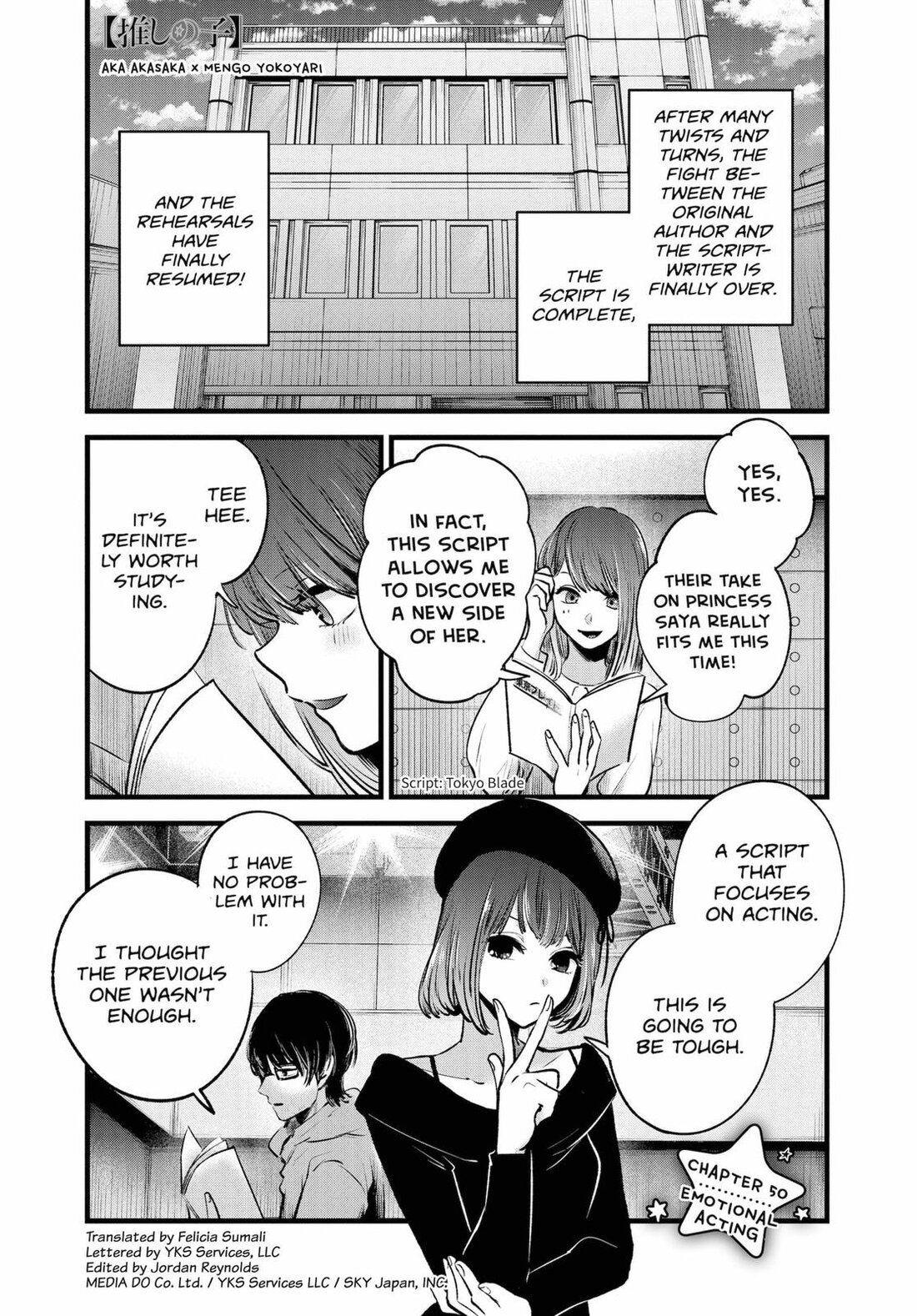 Read Oshi no Ko EN Manga Online