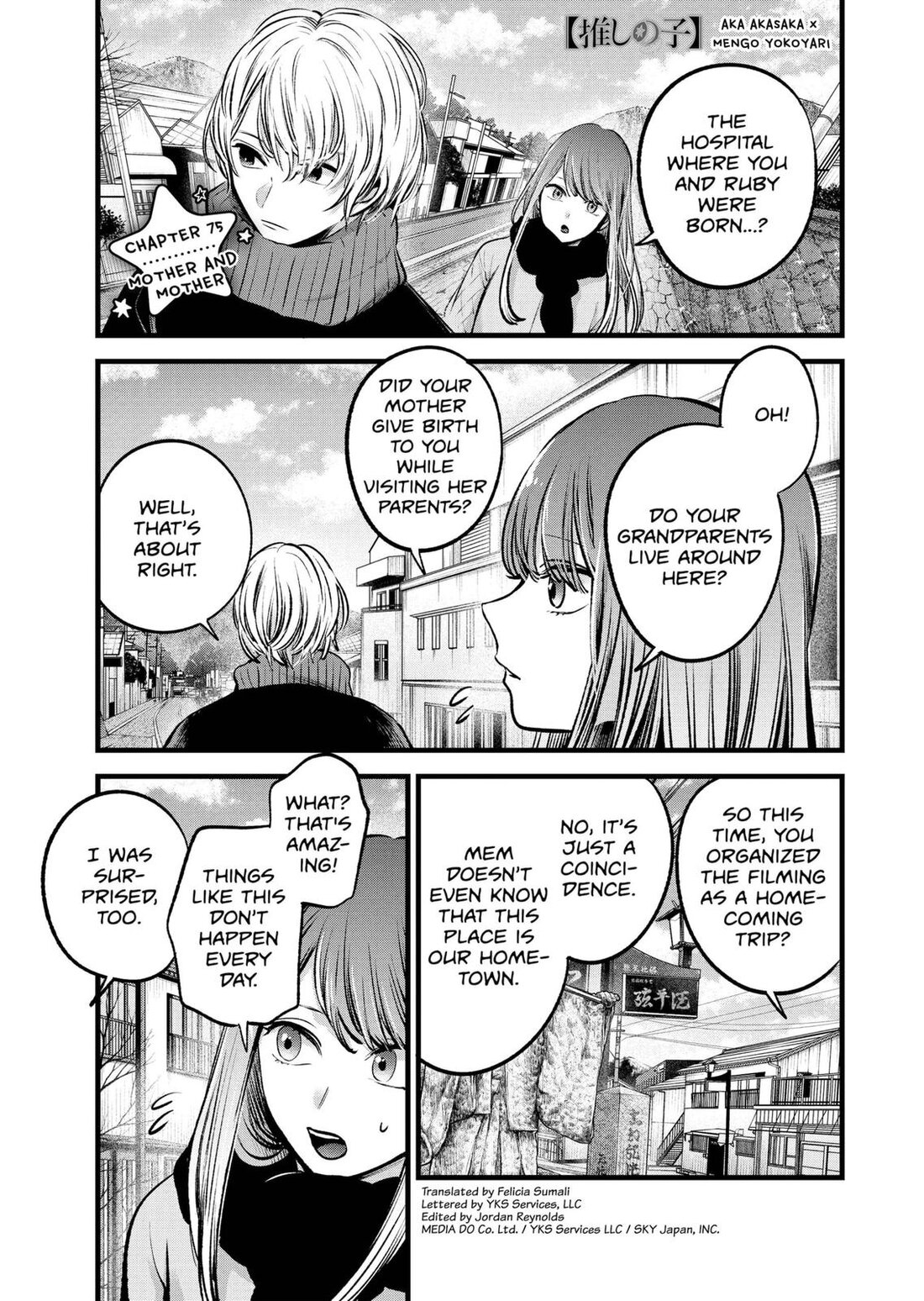 Read Oshi no Ko EN Manga Online