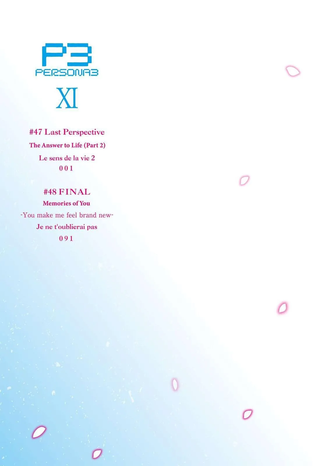 Read Persona 3 EN Manga Online