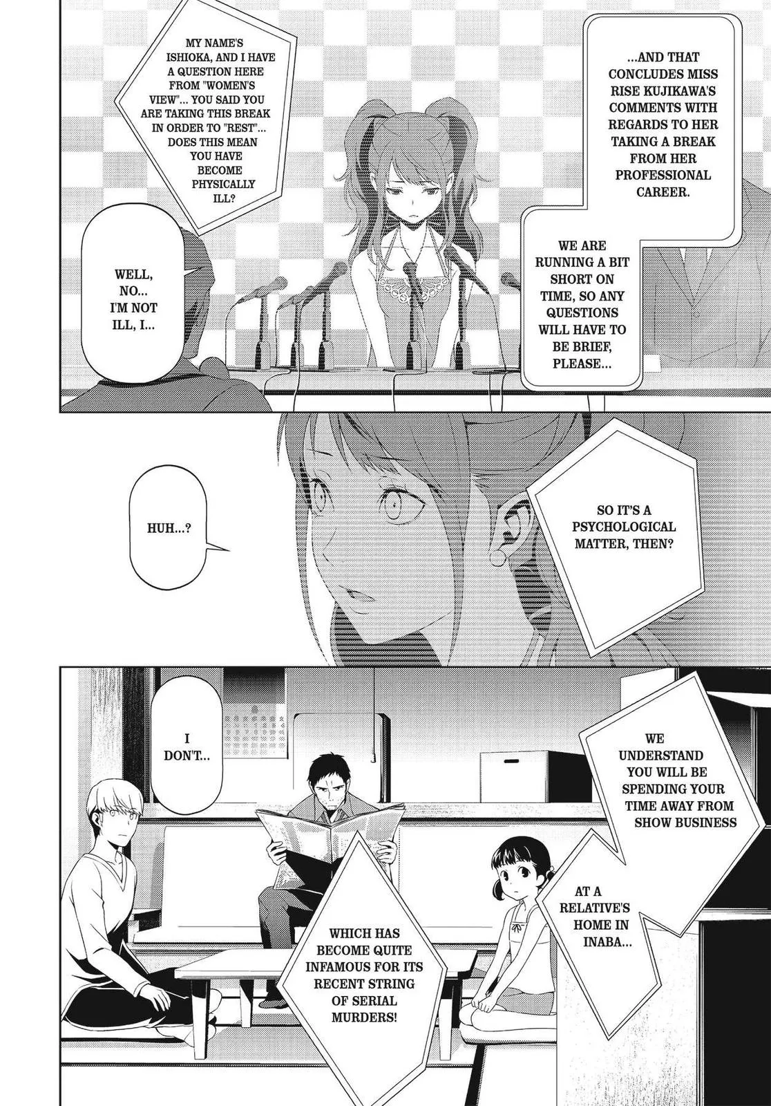 Read Persona 4 EN Manga Online