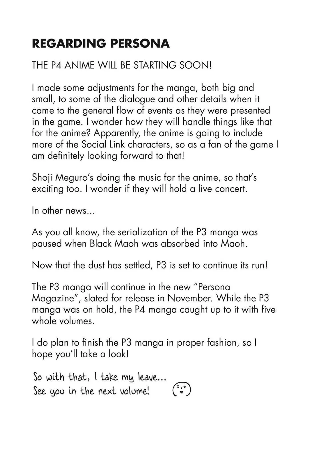 Read Persona 4 EN Manga Online
