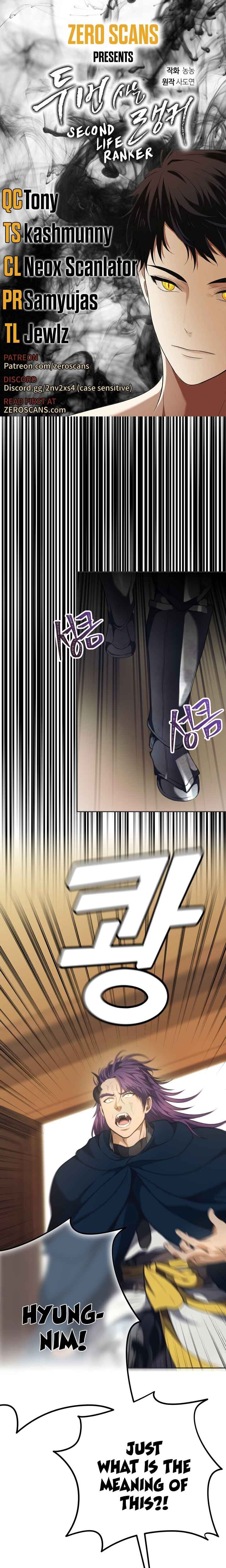 Read Ranker Who Lives A Second Time EN Manga Online