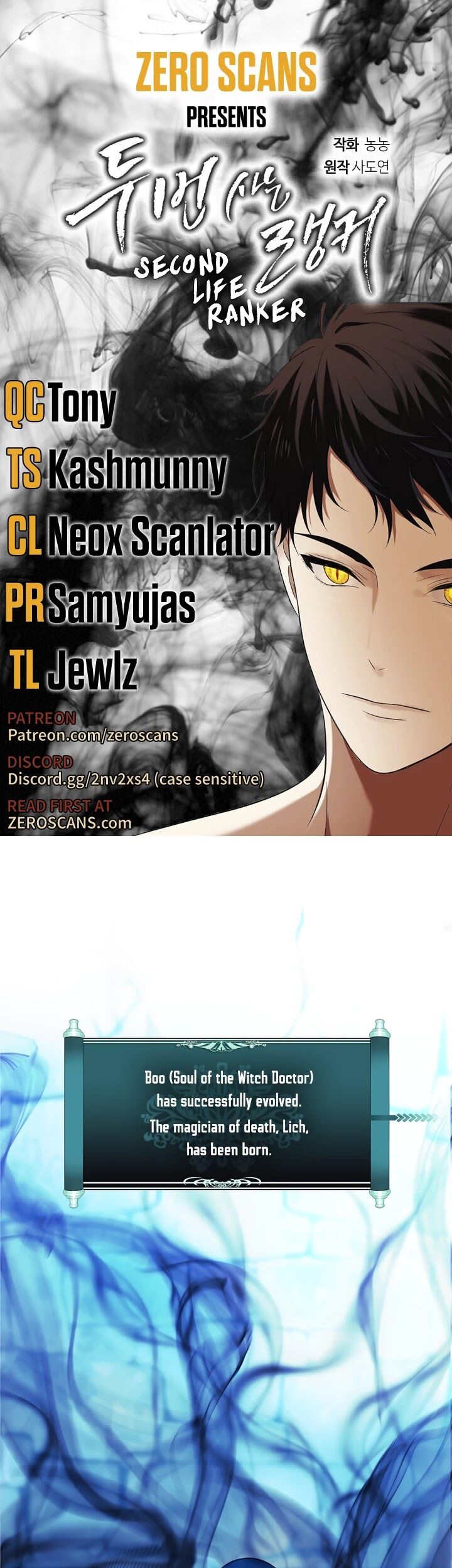 Read Ranker Who Lives A Second Time EN Manga Online