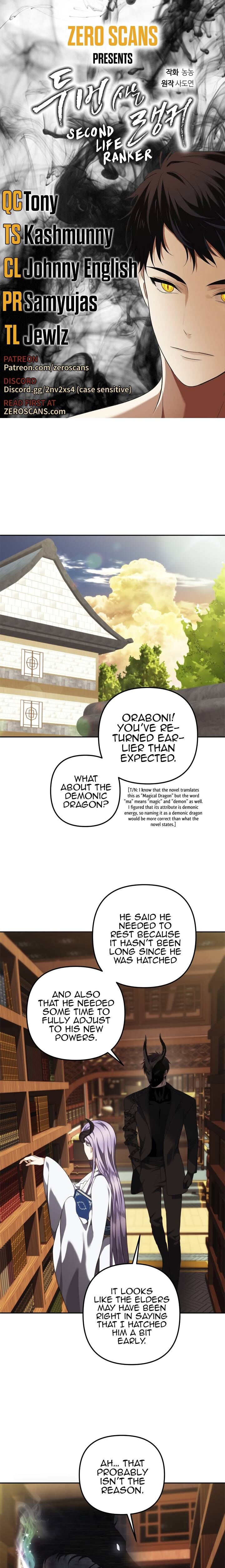 Read Ranker Who Lives A Second Time EN Manga Online