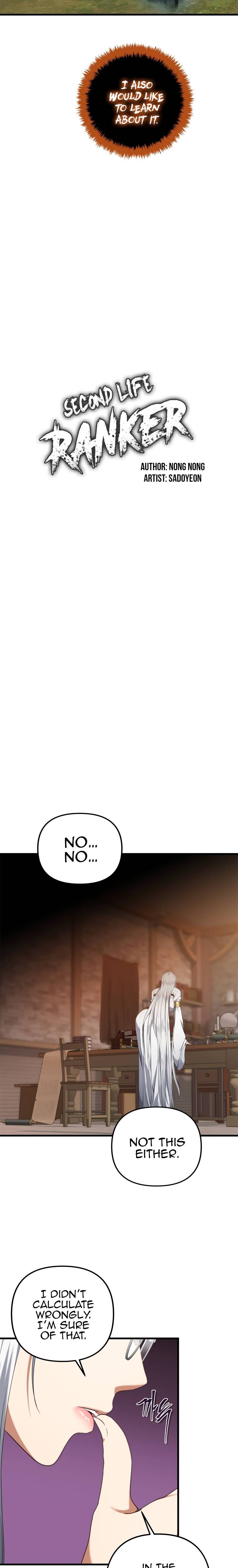 Read Ranker Who Lives A Second Time EN Manga Online