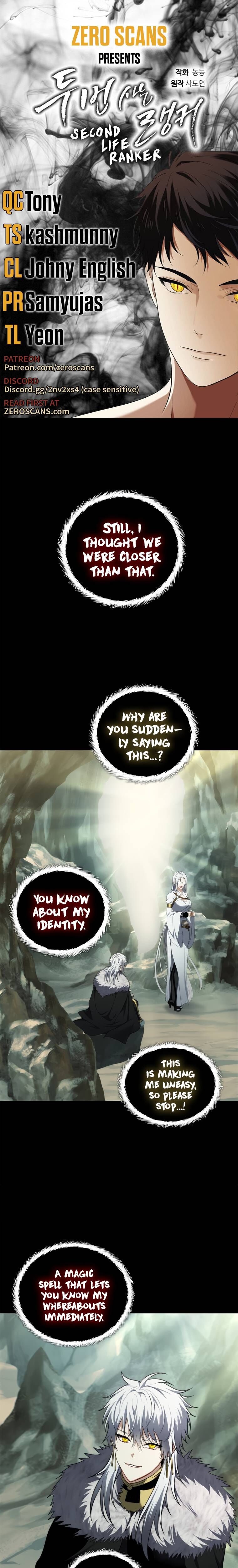 Read Ranker Who Lives A Second Time EN Manga Online