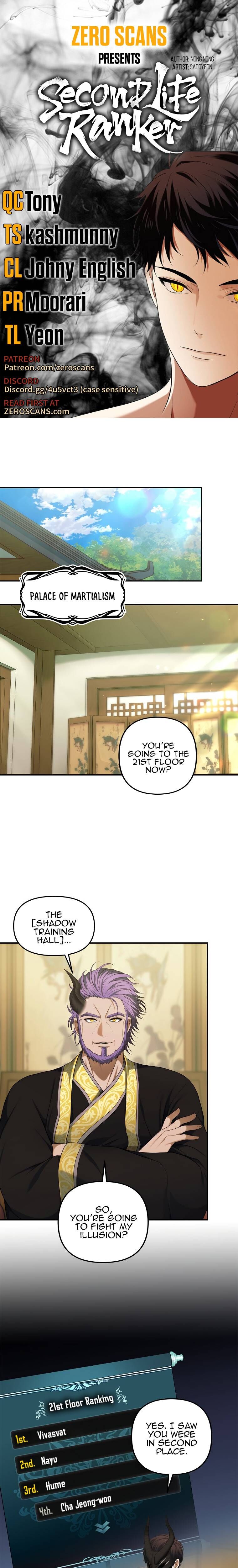 Read Ranker Who Lives A Second Time EN Manga Online