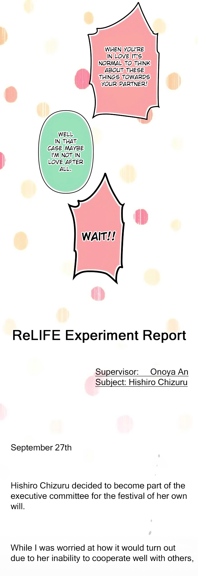 Read ReLIFE EN Manga Online