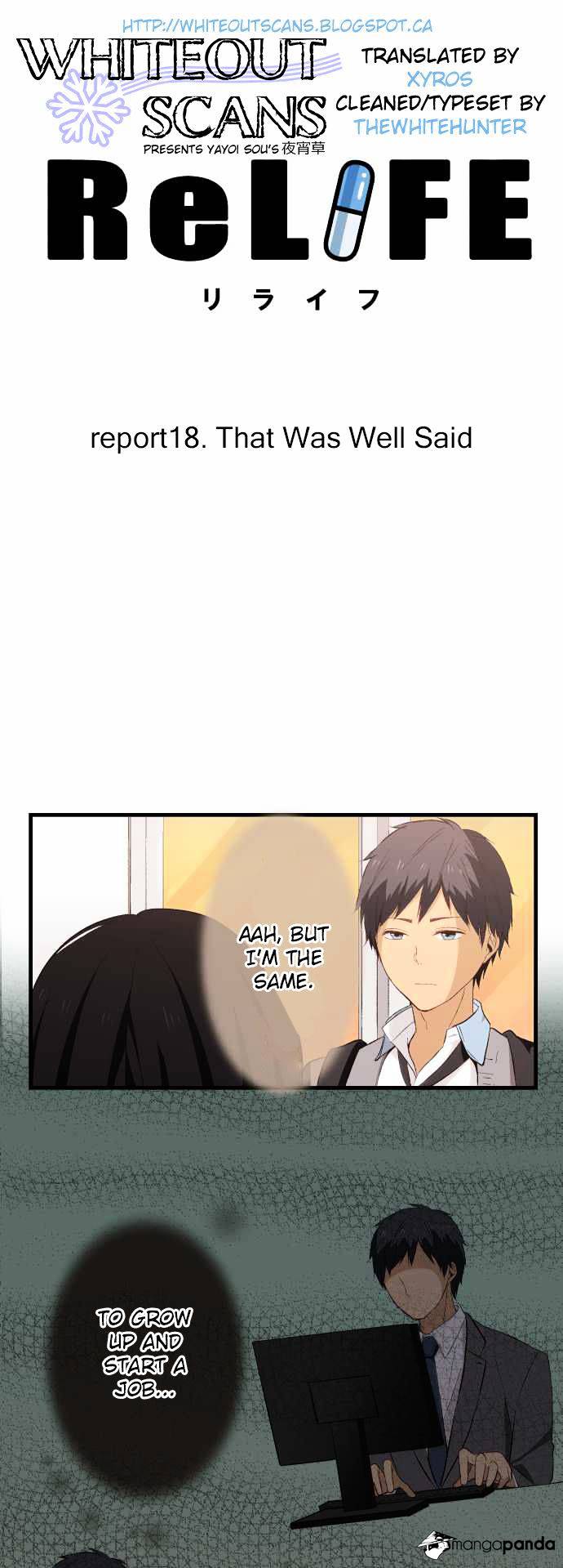 Read ReLIFE EN Manga Online