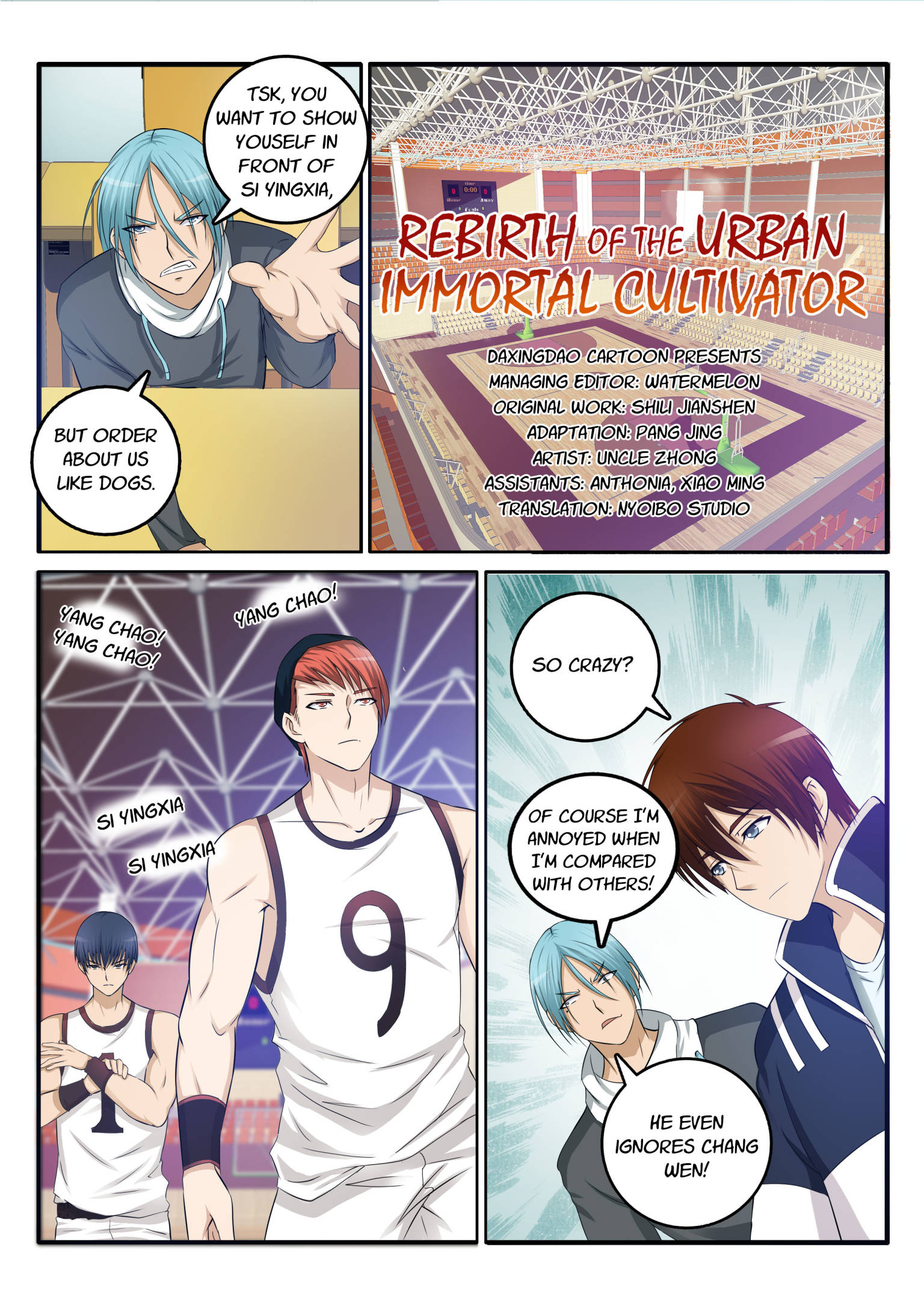 Read Rebirth Of The Urban Immortal Cultivator EN Manga Online