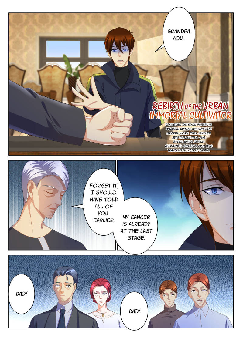 Read Rebirth Of The Urban Immortal Cultivator EN Manga Online