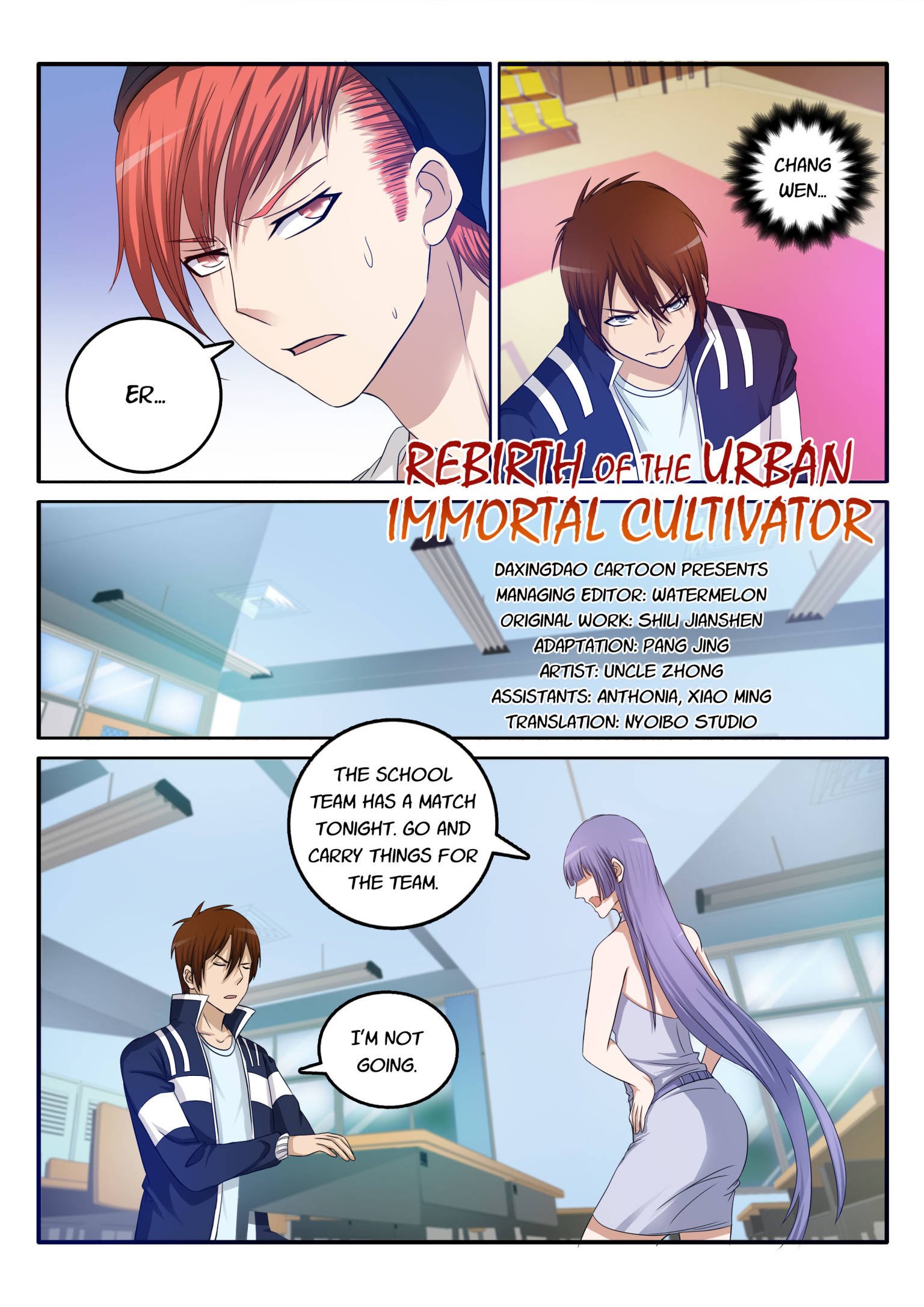 Read Rebirth Of The Urban Immortal Cultivator EN Manga Online