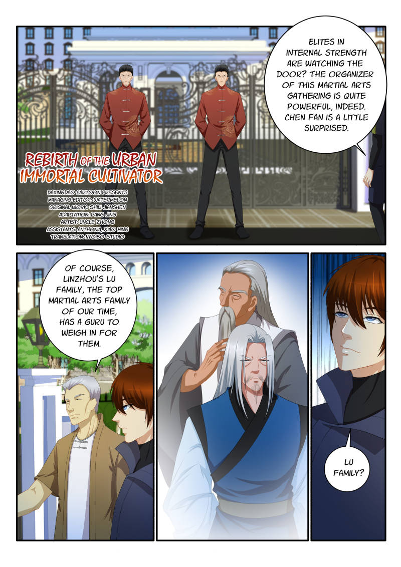 Read Rebirth Of The Urban Immortal Cultivator EN Manga Online