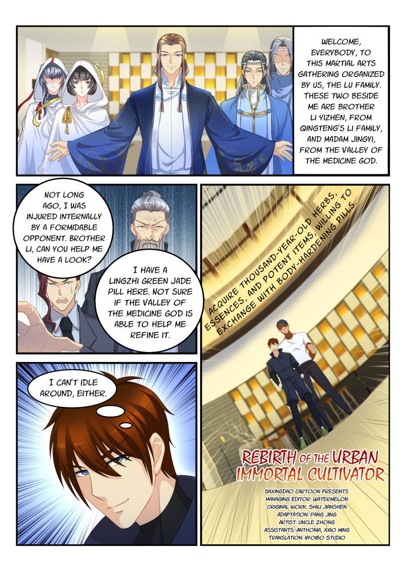 Read Rebirth Of The Urban Immortal Cultivator EN Manga Online
