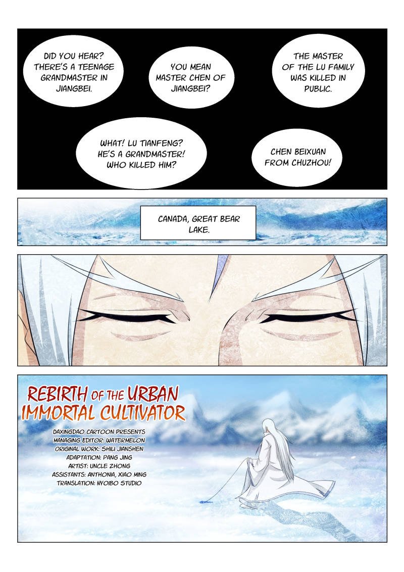 Read Rebirth Of The Urban Immortal Cultivator EN Manga Online