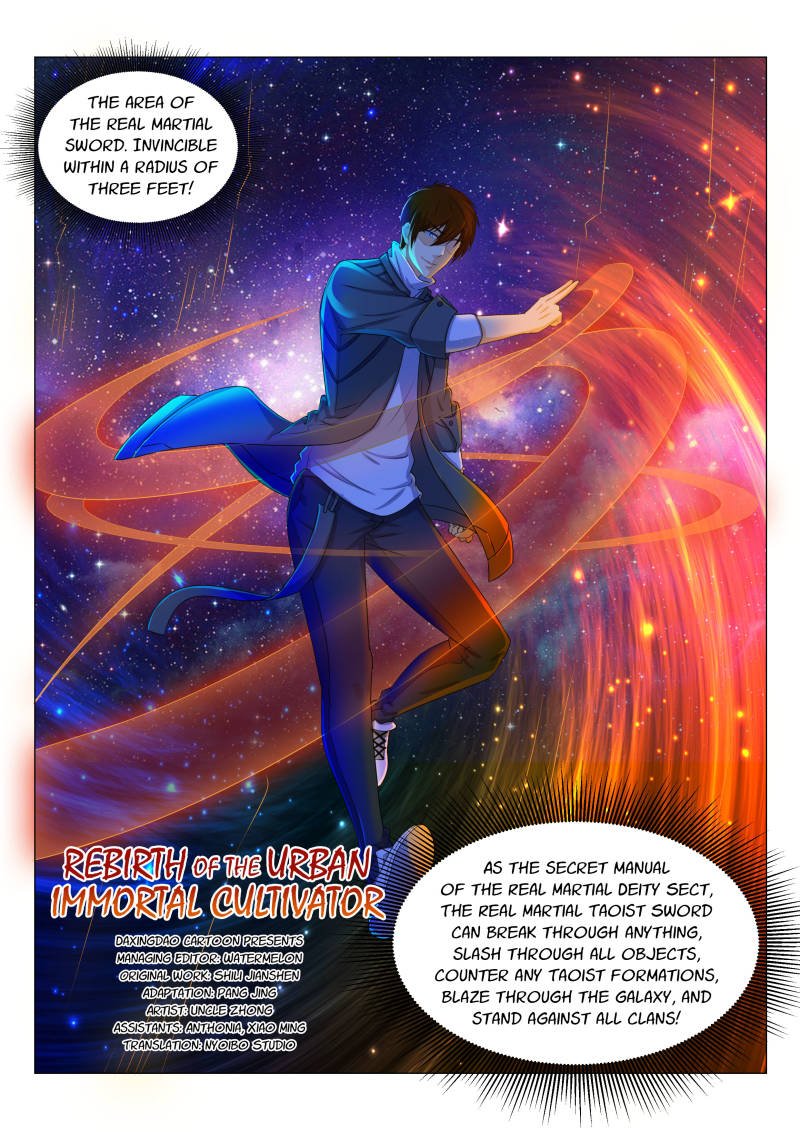 Read Rebirth Of The Urban Immortal Cultivator EN Manga Online