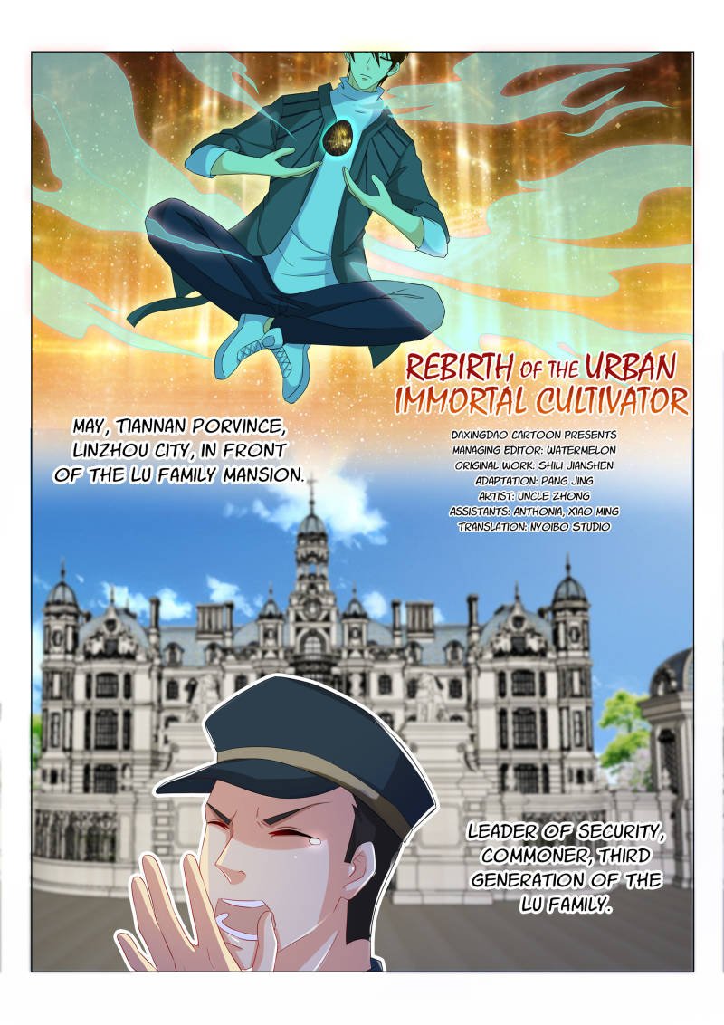 Read Rebirth Of The Urban Immortal Cultivator EN Manga Online