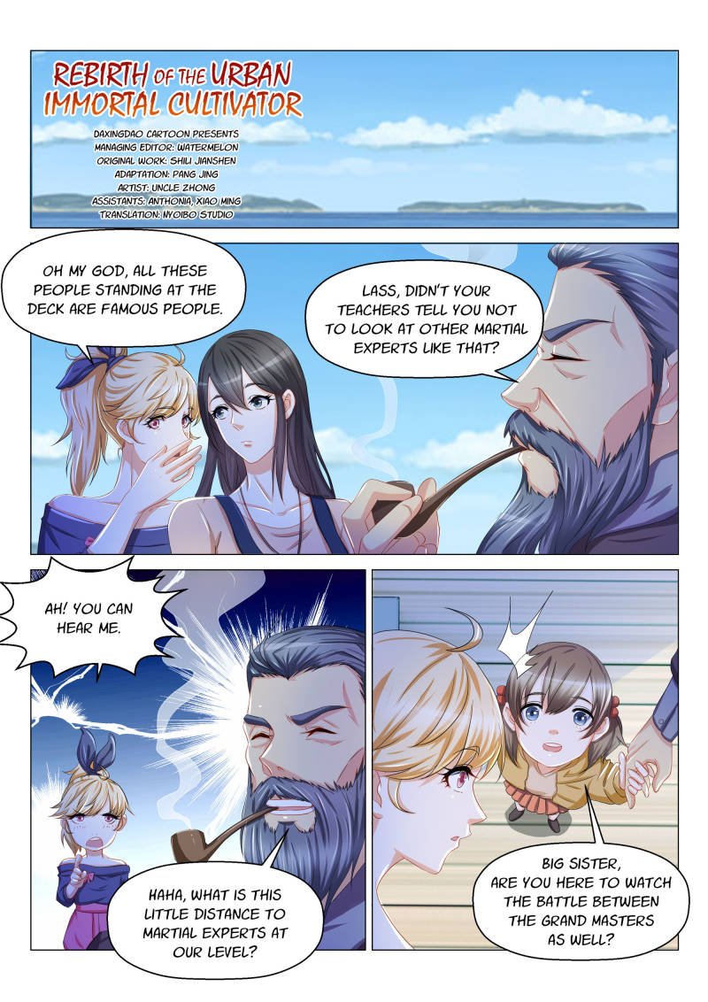 Read Rebirth Of The Urban Immortal Cultivator EN Manga Online