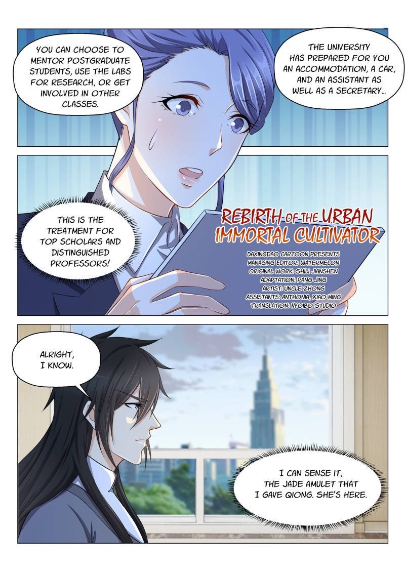 Read Rebirth Of The Urban Immortal Cultivator EN Manga Online