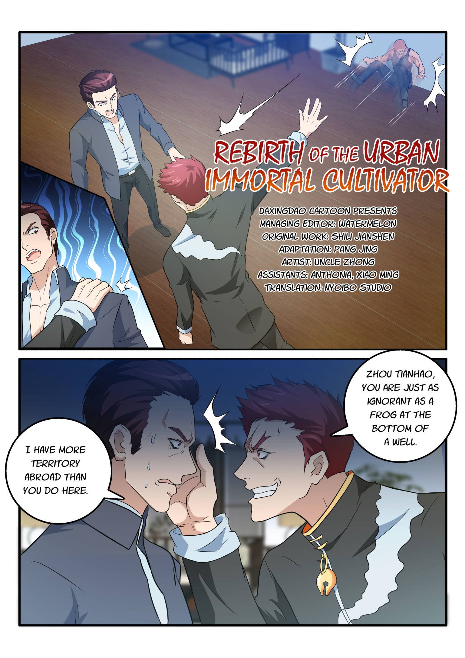 Read Rebirth Of The Urban Immortal Cultivator EN Manga Online