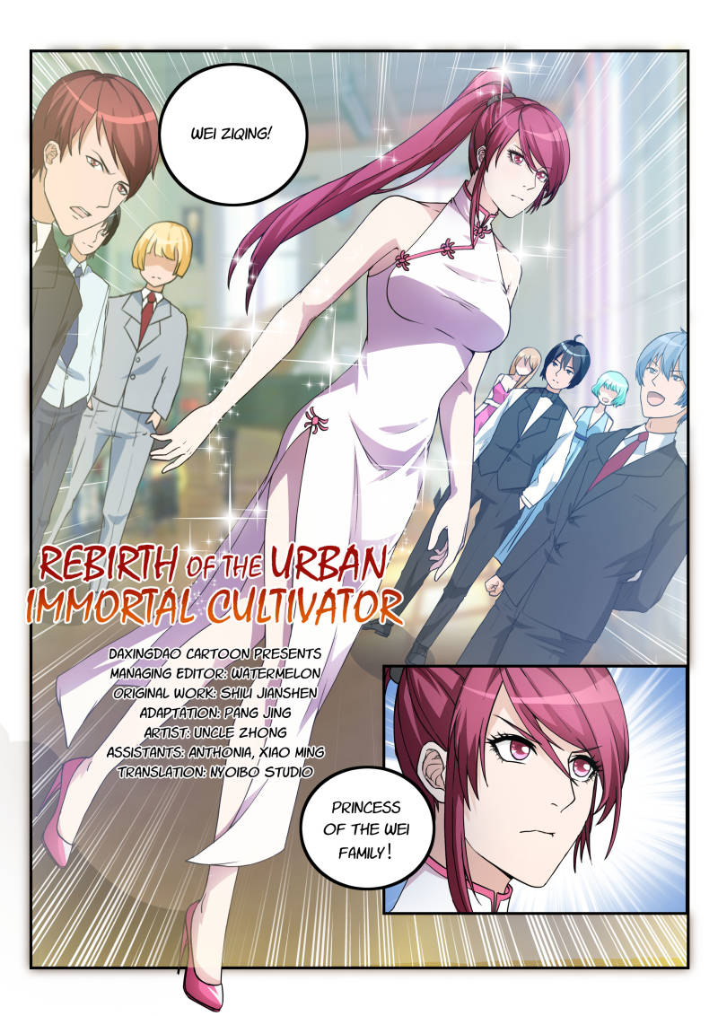 Read Rebirth Of The Urban Immortal Cultivator EN Manga Online