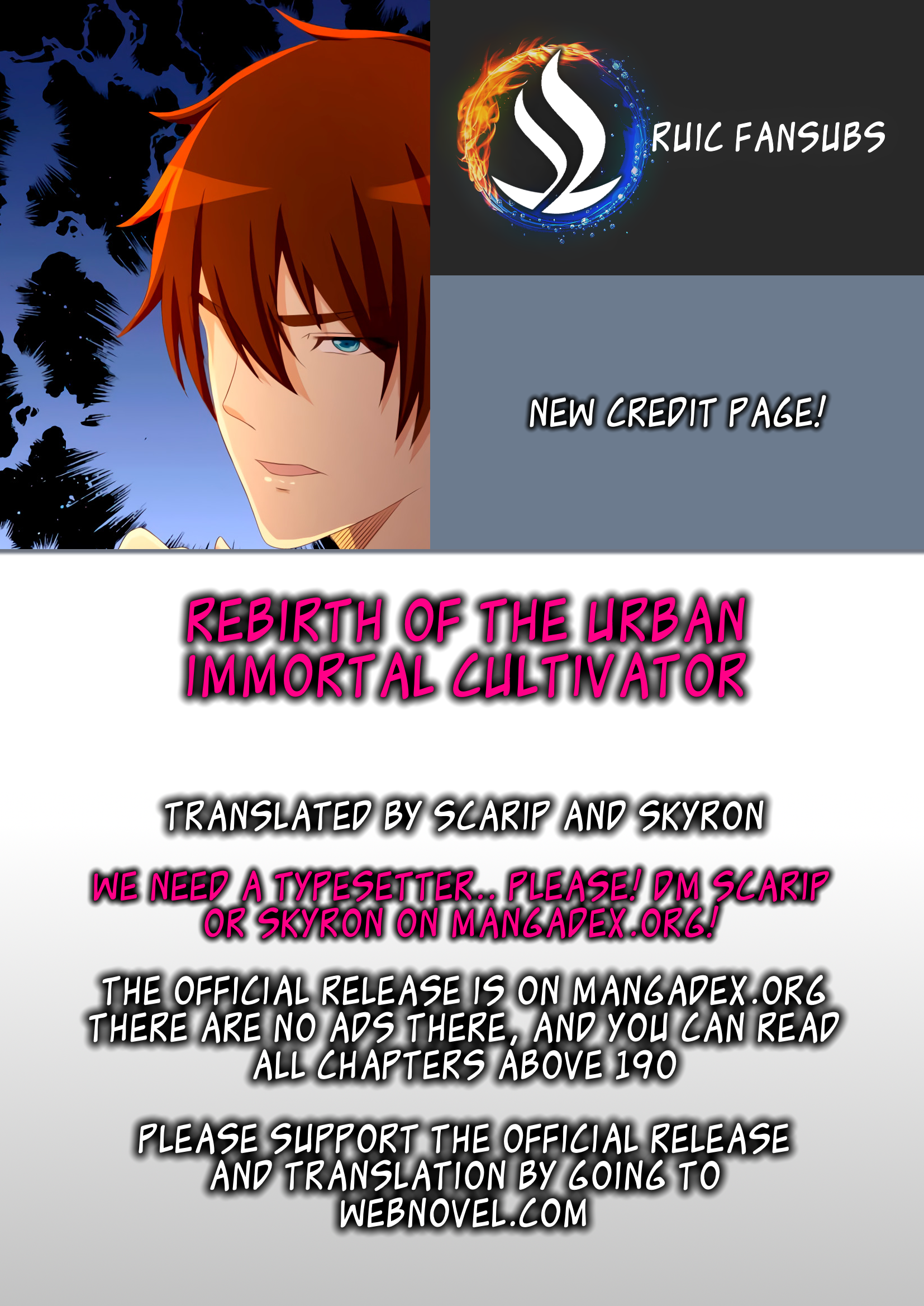 Read Rebirth Of The Urban Immortal Cultivator EN Manga Online