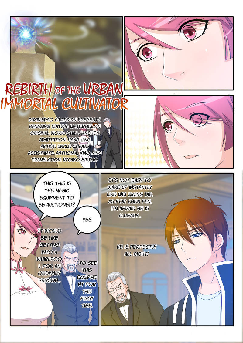Read Rebirth Of The Urban Immortal Cultivator EN Manga Online