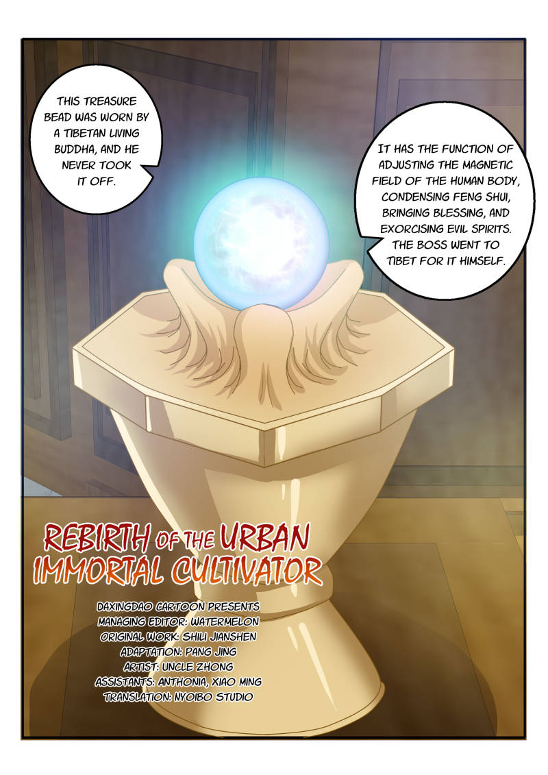 Read Rebirth Of The Urban Immortal Cultivator EN Manga Online