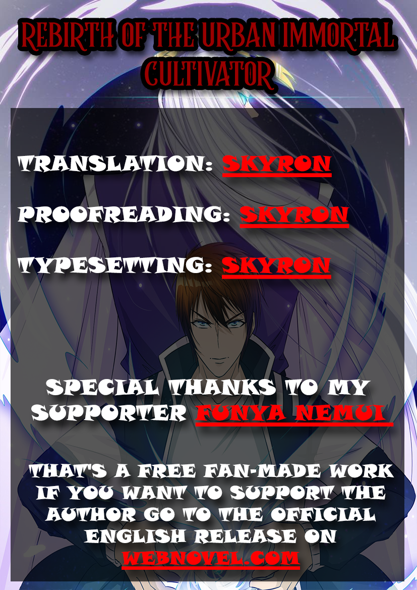Read Rebirth Of The Urban Immortal Cultivator EN Manga Online