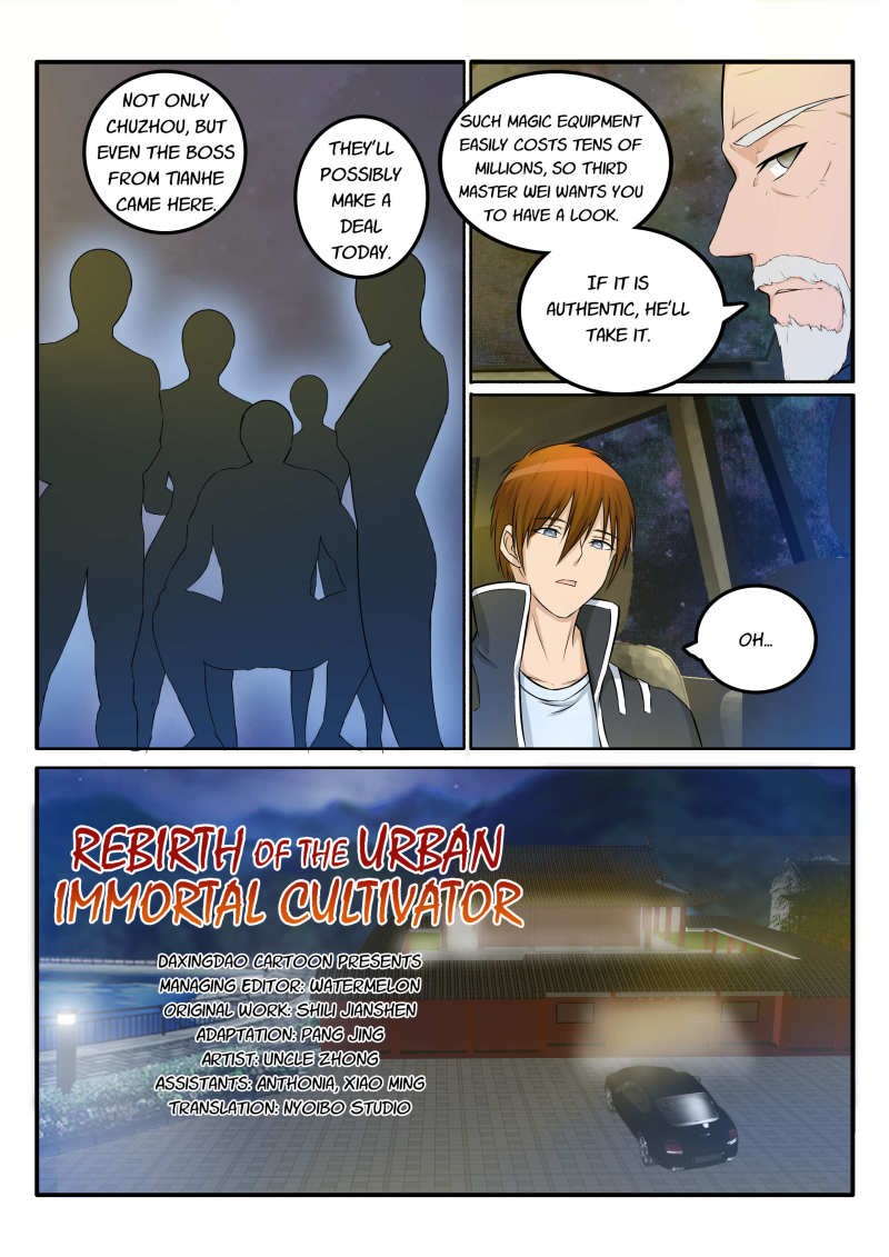 Read Rebirth Of The Urban Immortal Cultivator EN Manga Online