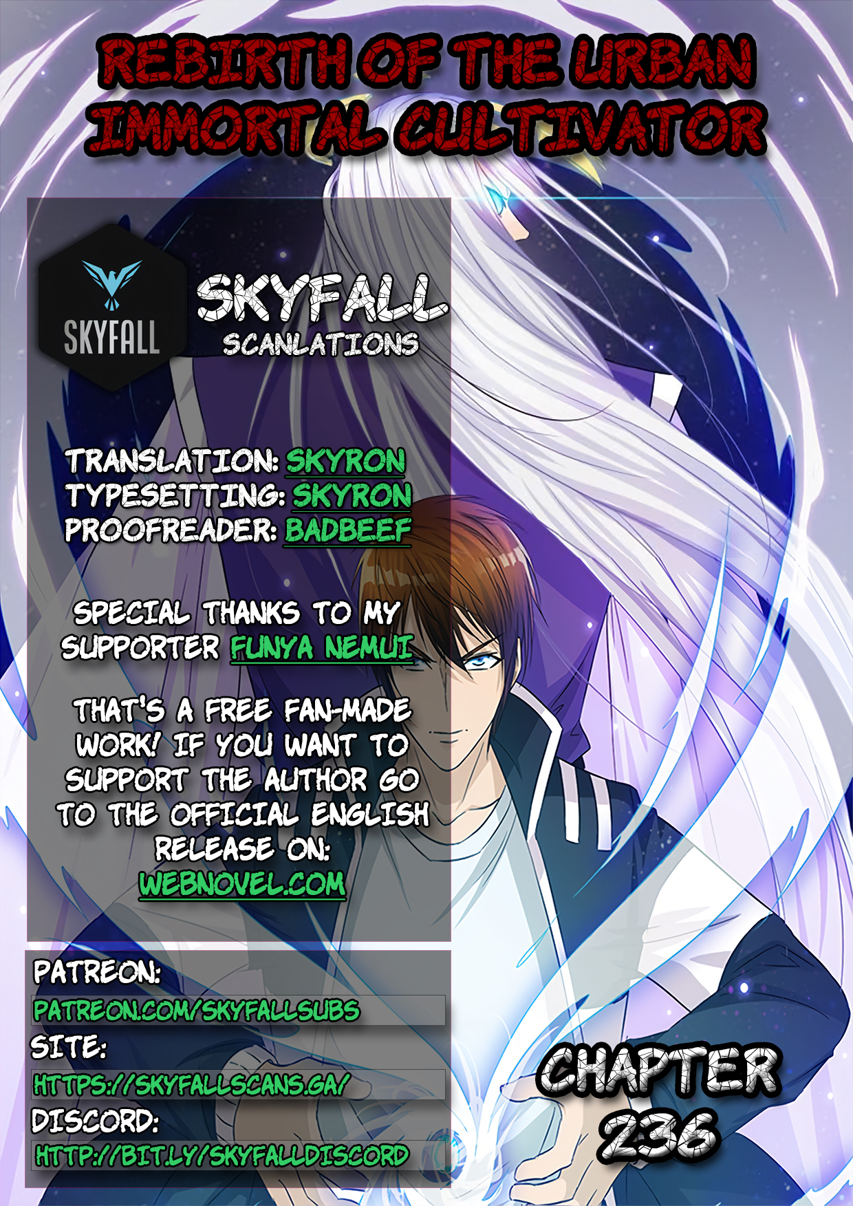 Read Rebirth Of The Urban Immortal Cultivator EN Manga Online