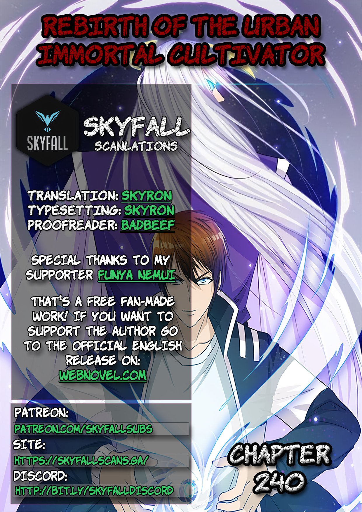 Read Rebirth Of The Urban Immortal Cultivator EN Manga Online