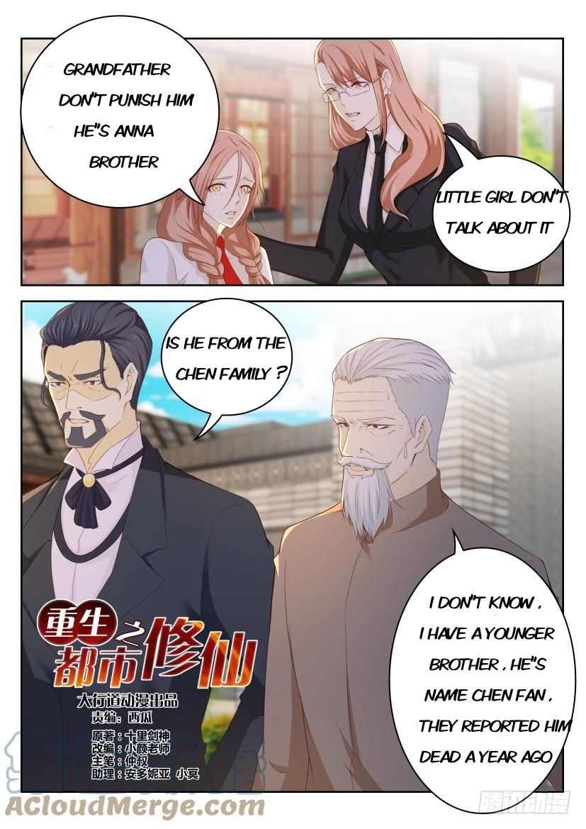 Read Rebirth Of The Urban Immortal Cultivator EN Manga Online