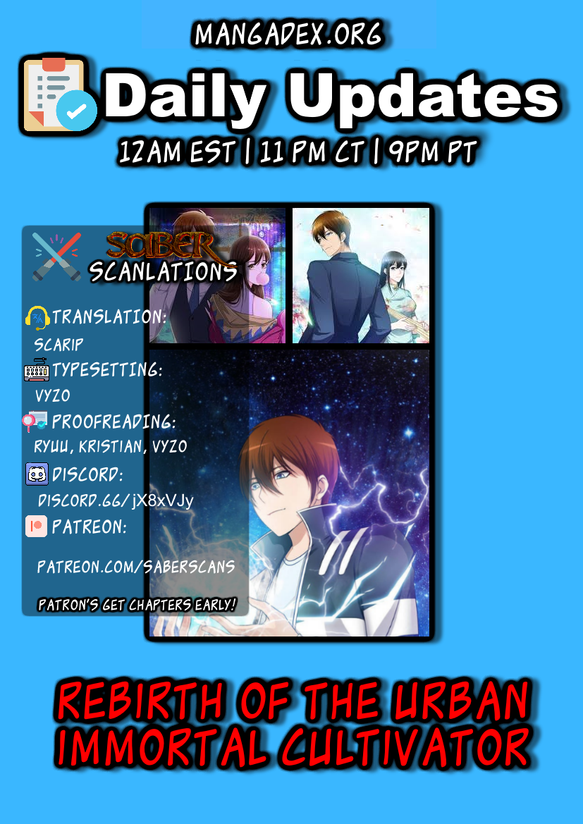 Read Rebirth Of The Urban Immortal Cultivator EN Manga Online