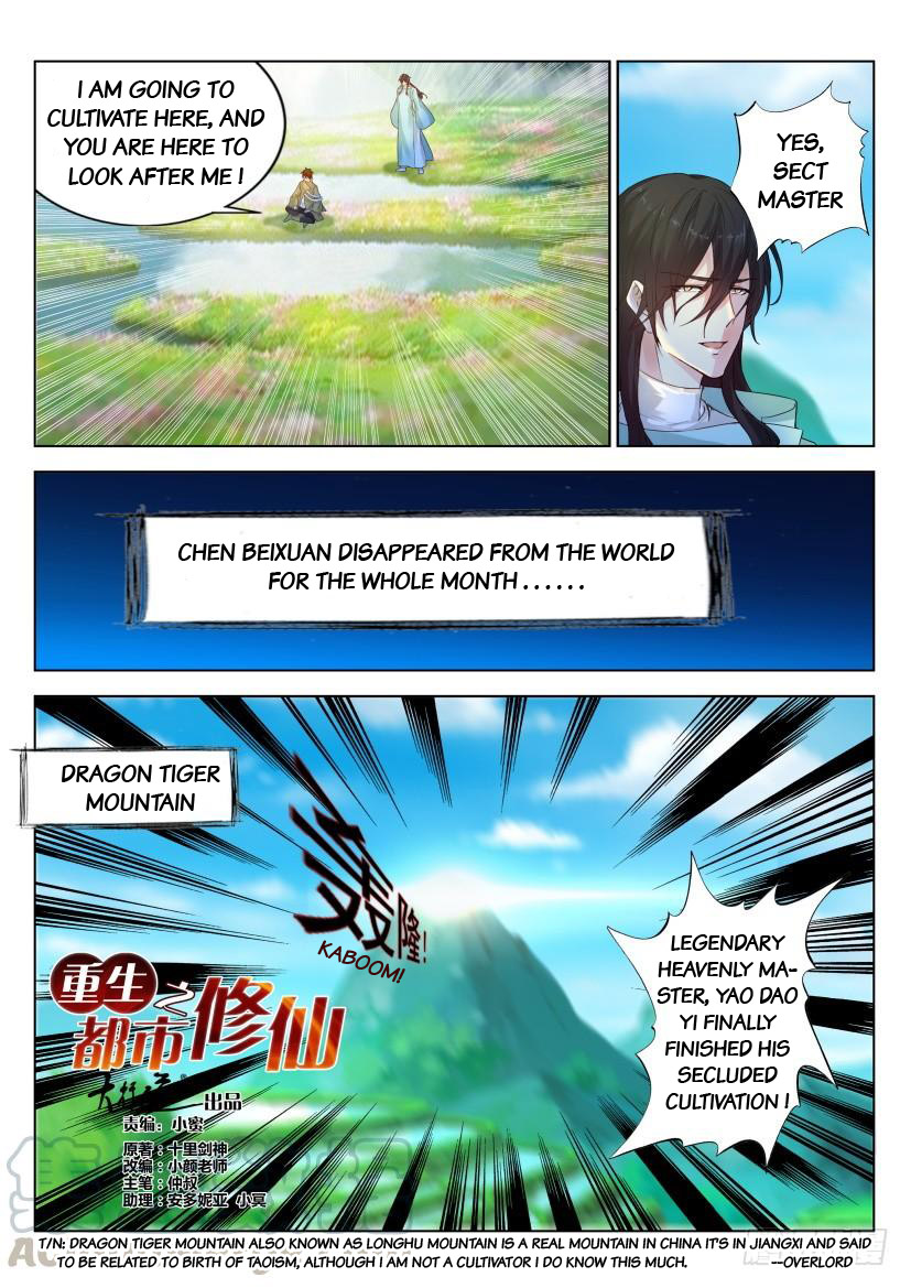 Read Rebirth Of The Urban Immortal Cultivator EN Manga Online