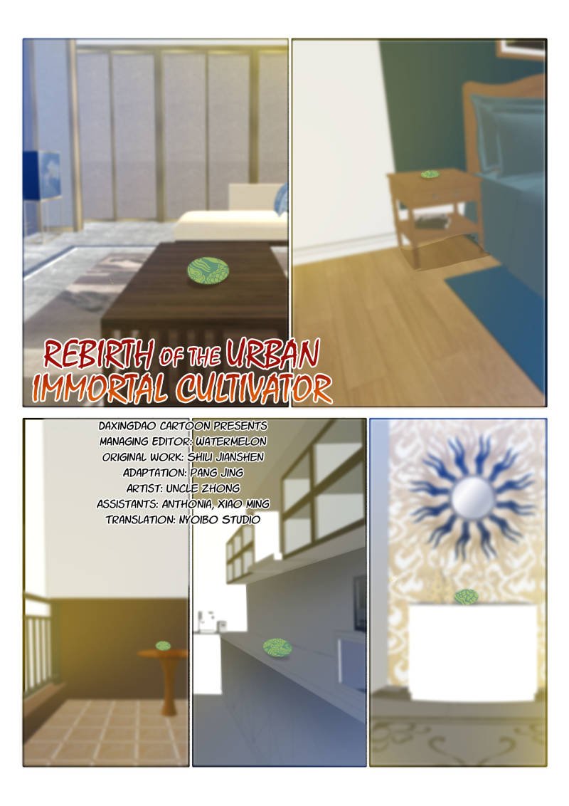 Read Rebirth Of The Urban Immortal Cultivator EN Manga Online