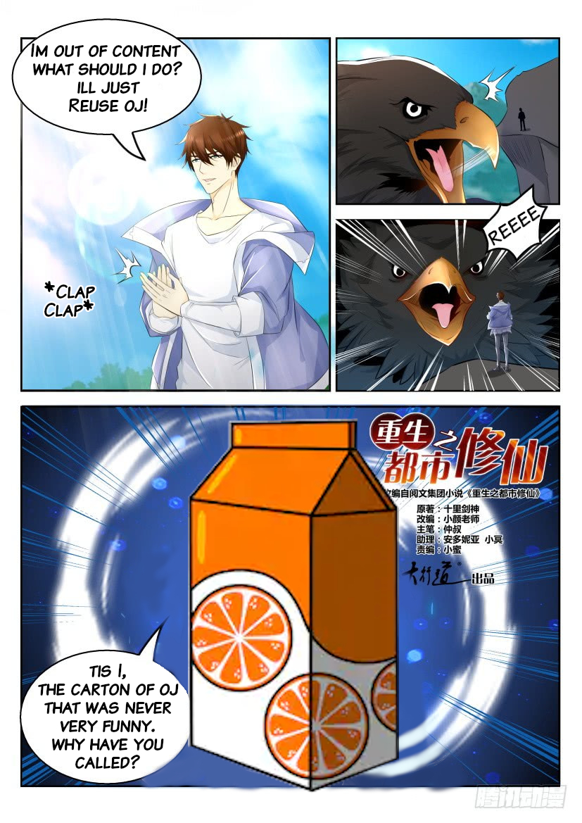 Read Rebirth Of The Urban Immortal Cultivator EN Manga Online