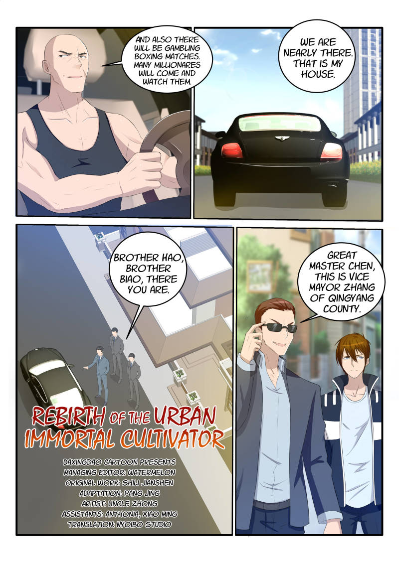 Read Rebirth Of The Urban Immortal Cultivator EN Manga Online