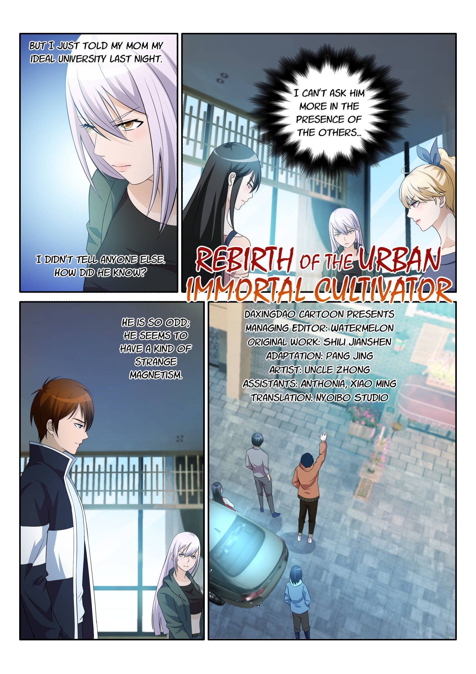 Read Rebirth Of The Urban Immortal Cultivator EN Manga Online