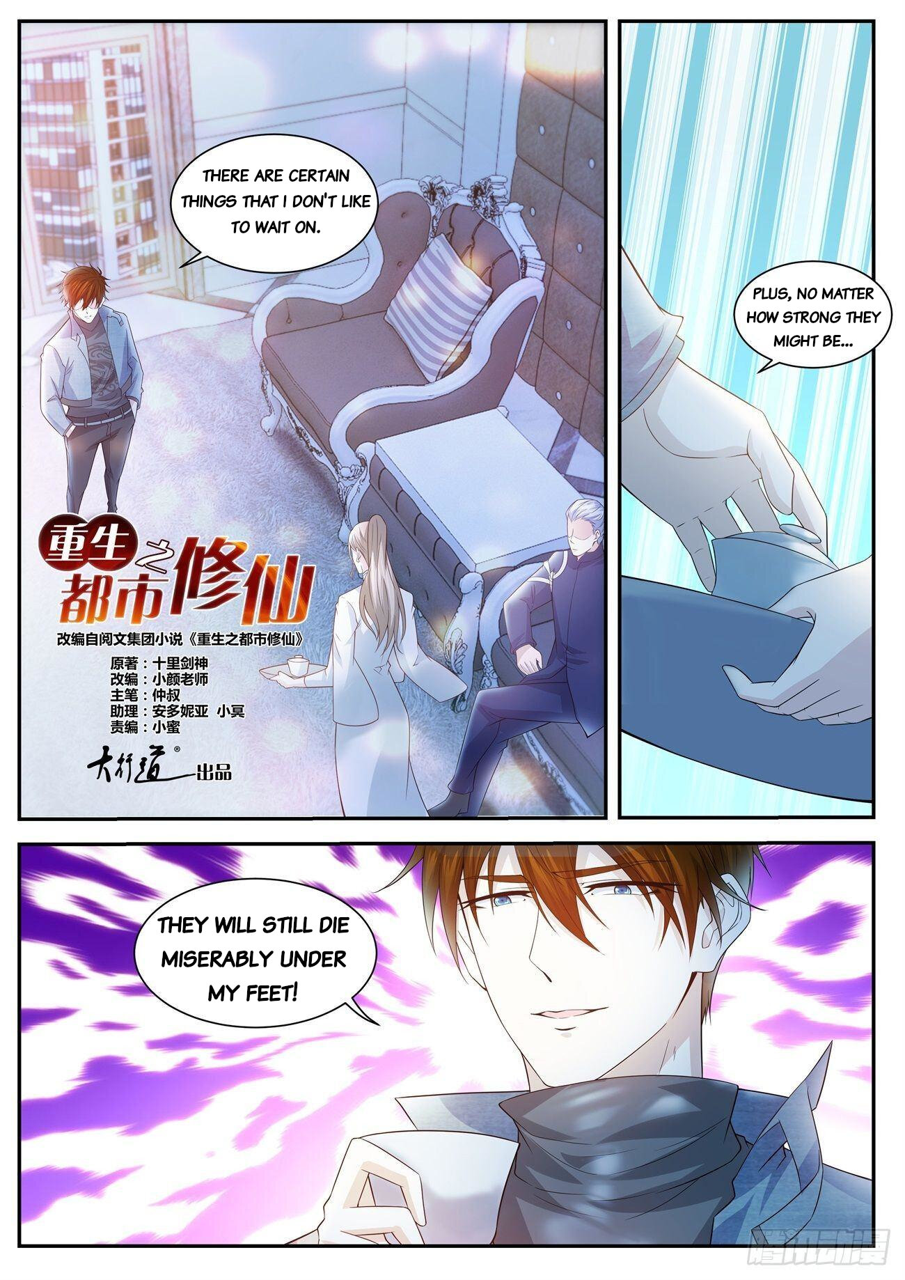 Read Rebirth Of The Urban Immortal Cultivator EN Manga Online