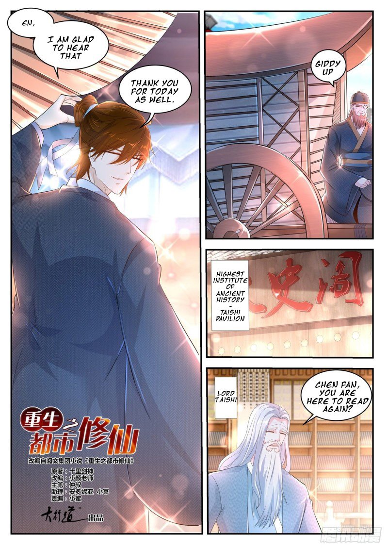 Read Rebirth Of The Urban Immortal Cultivator EN Manga Online