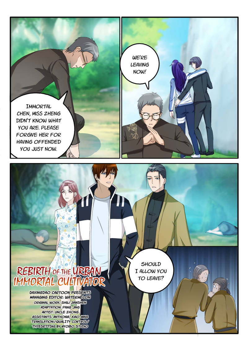 Read Rebirth Of The Urban Immortal Cultivator EN Manga Online